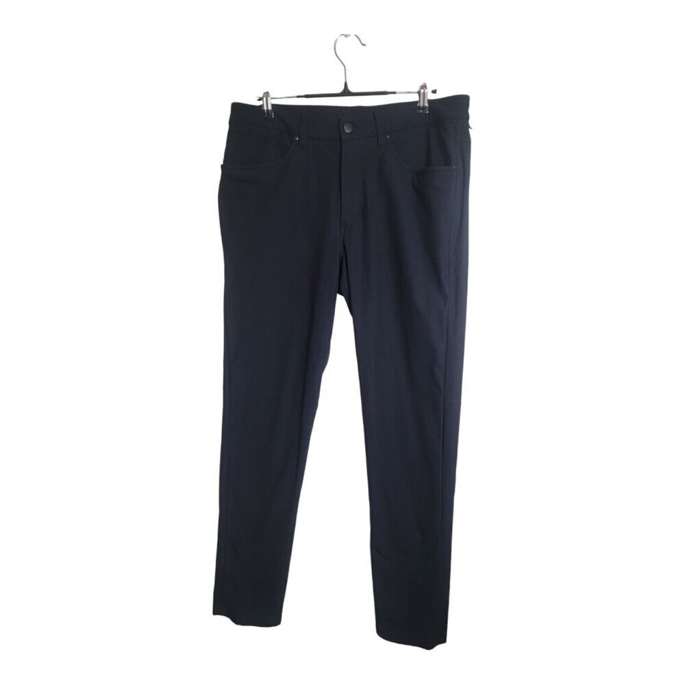 Lululemon Pants Mens 31 Black ABC Slim Fit 5 Pocket Warpstreme Athletic LM5AD9S